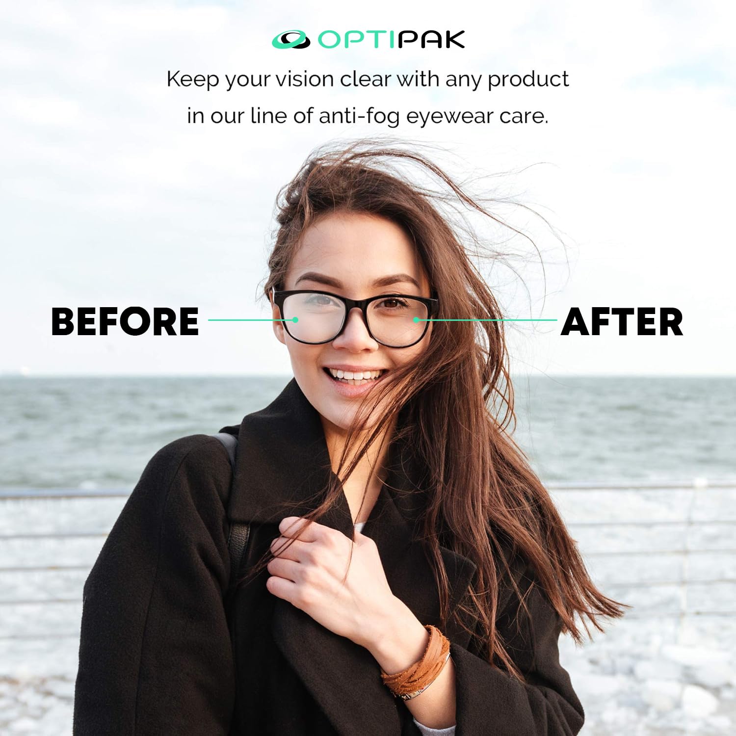 Optipak antifog wipes para gafas de sol: claridad ante el sol