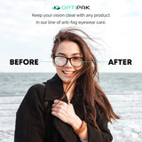 Optipak antifog wipes para gafas de sol: claridad ante el sol