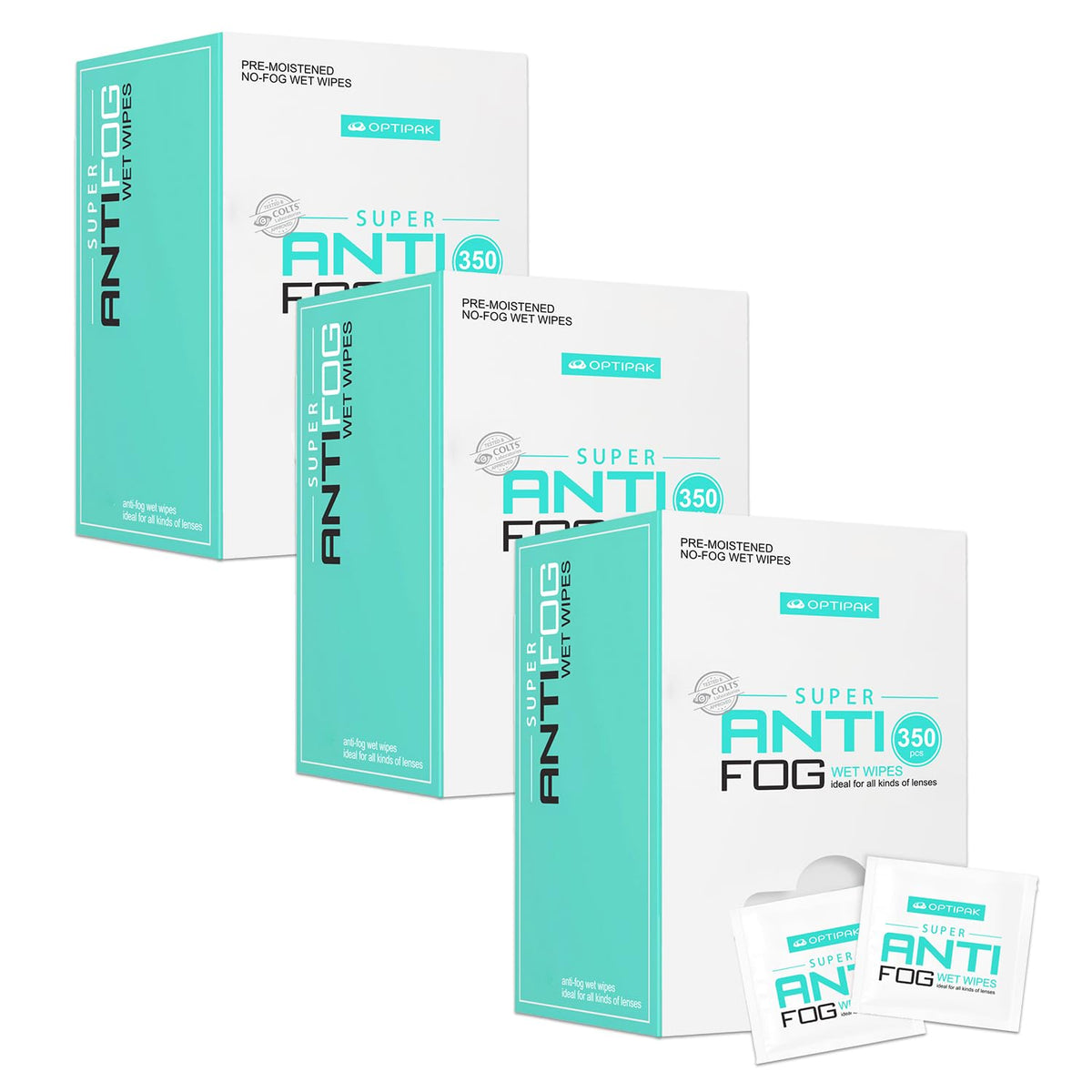 OPTIPAK antiempañantes para gafas: visión clara al instante