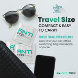 OPTIPAK antiempañantes para pantallas faciales: defog rápido en uso prolongado