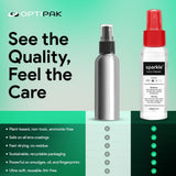 OPTIPAK Sparkle: caja de limpieza para gafas, formato portátil