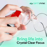 OPTIPAK Sparkle: cámara y lentes limpios sin residuo