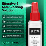 OPTIPAK Sparkle: paño microfibra 6x7 para eliminar polvo y huellas