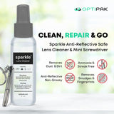 OPTIPAK Sparkle paño microfibra 6x7 para eliminar polvo y manchas