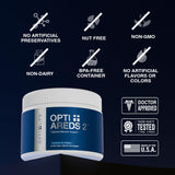 Opti + Life MD mezcla luteína y zeaxantina para apoyo visual.
