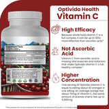 OPTIVIDA Health Acerola: cápsulas veganas para piel y defensa diaria.
