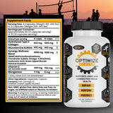 OptiWize ácido hialurónico en cápsulas para lubricación natural.