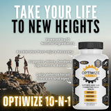 OptiWize uso diario para articulaciones y movilidad.