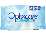 OptixCare: toallitas limpieza ocular de 50 unidades para retirar suciedad leve.