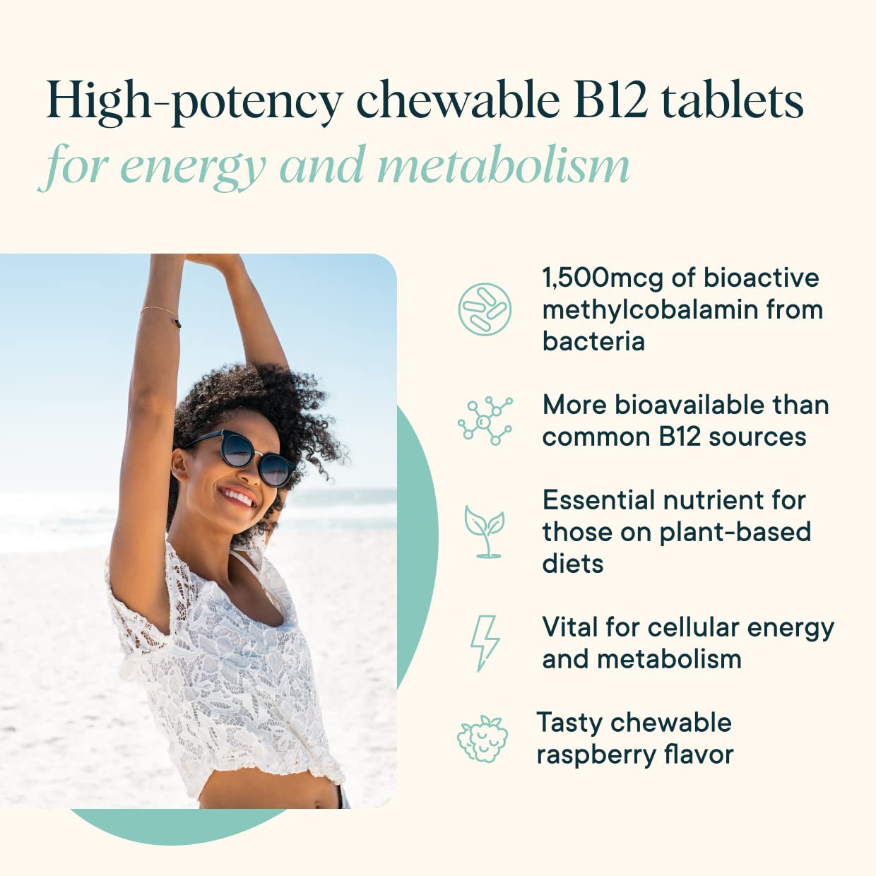 Certificaciones veganas de Ora Organic B12 1500mcg