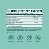 Ora Organic Curcumina: cápsulas que destacan absorción mejorada.