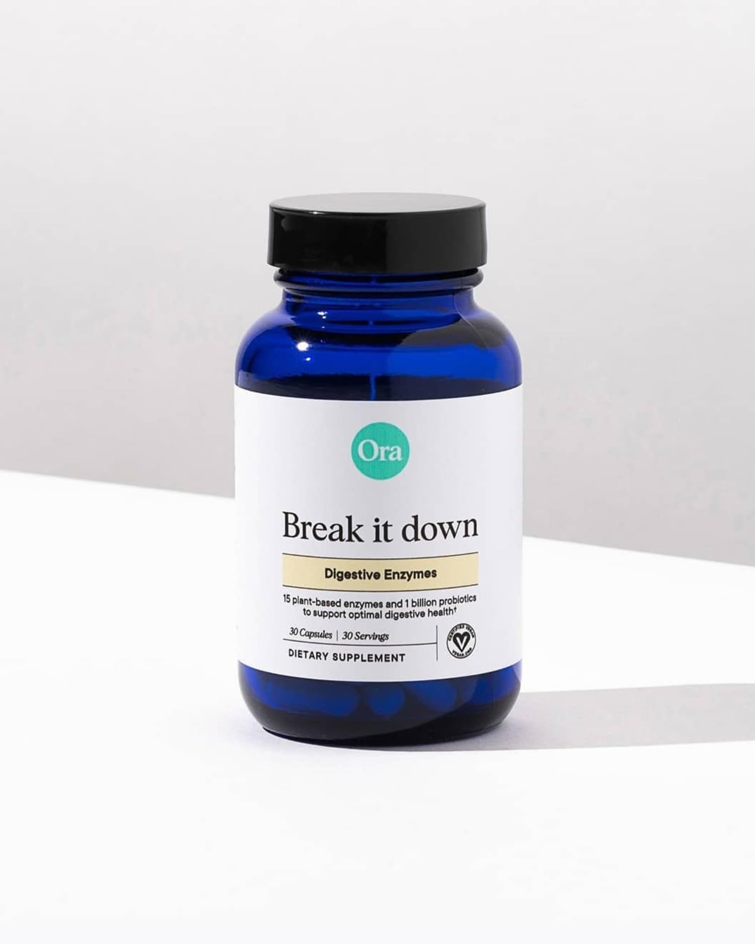 Ora Organic digestión integral con enzimas y probióticos