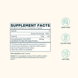 Ora Organic Omega-3 etiqueta de diseño destaca sostenibilidad ambiental.