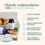 Ora Organic Probióticos: cápsulas resistentes al ácido para máxima supervivencia