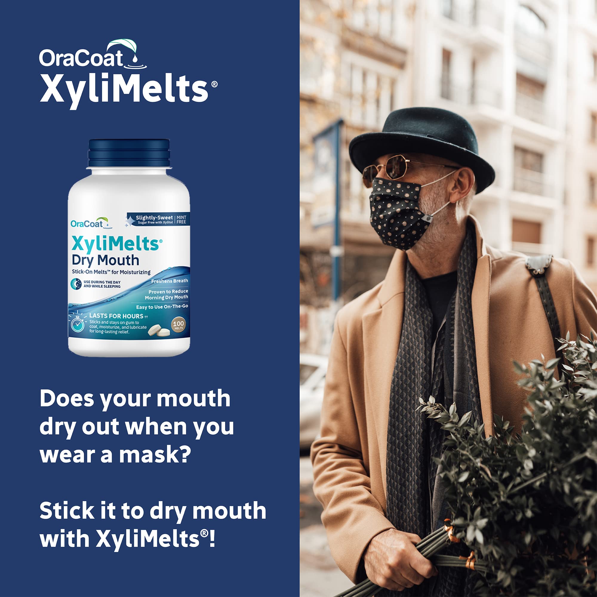 Oracoat XyliMelts disuelve sin residuo para comodidad diaria