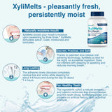 Embalaje en blíster de Oracoat XyliMelts para viaje y uso práctico.