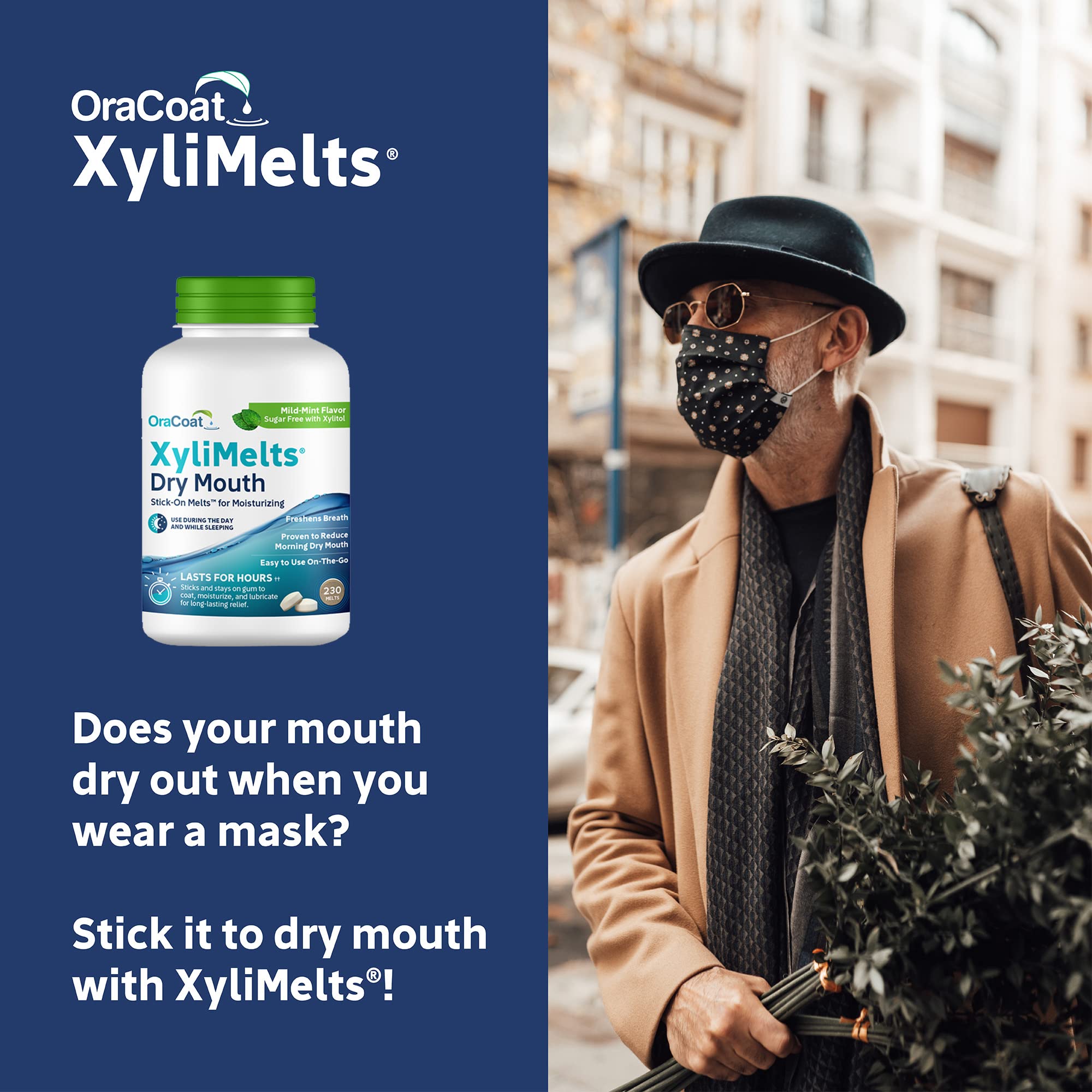 Oracoat XyliMelts libres de gluten y aptas para veganos.