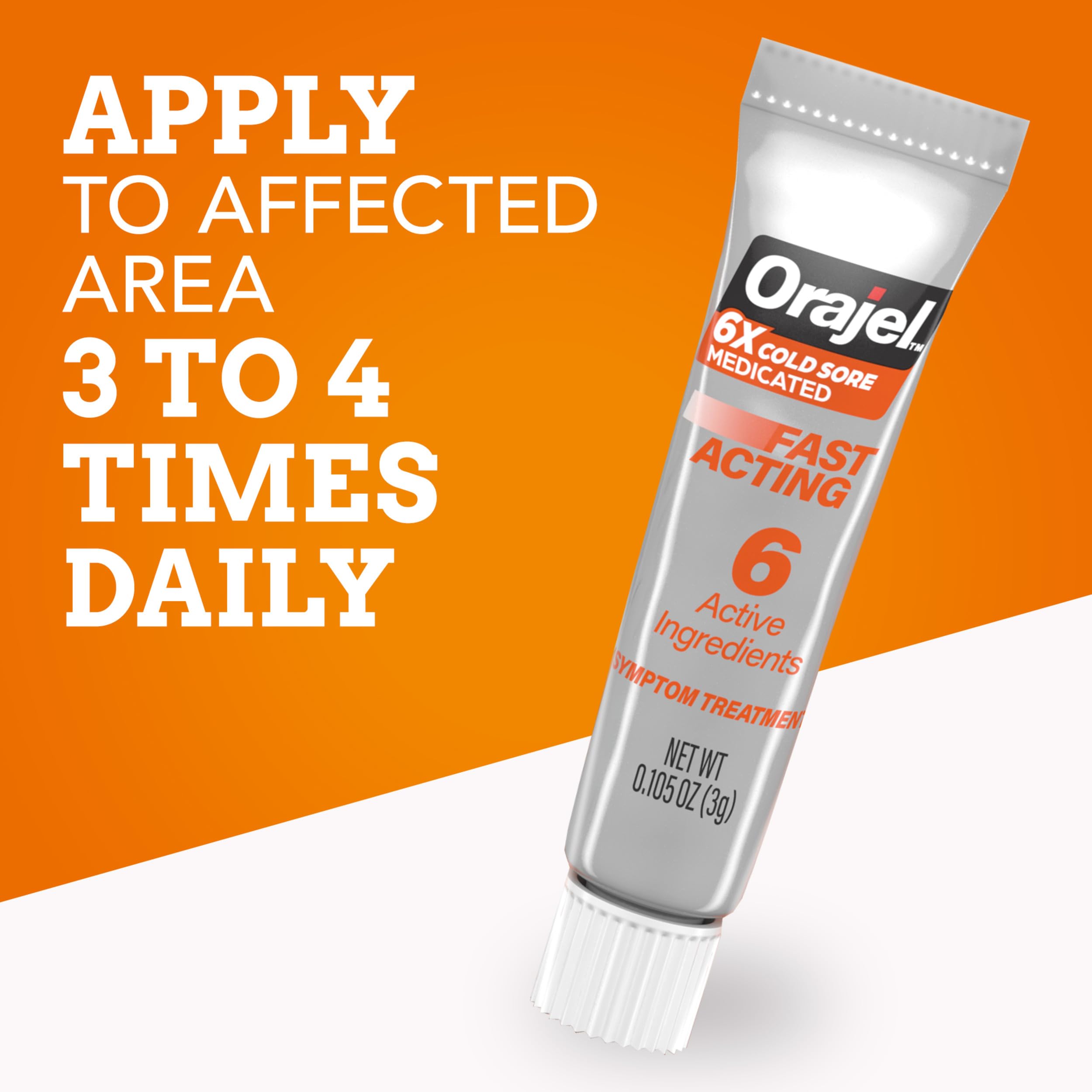 Orajel Moisturelock cubrir-enrojecimiento para apariencia suave