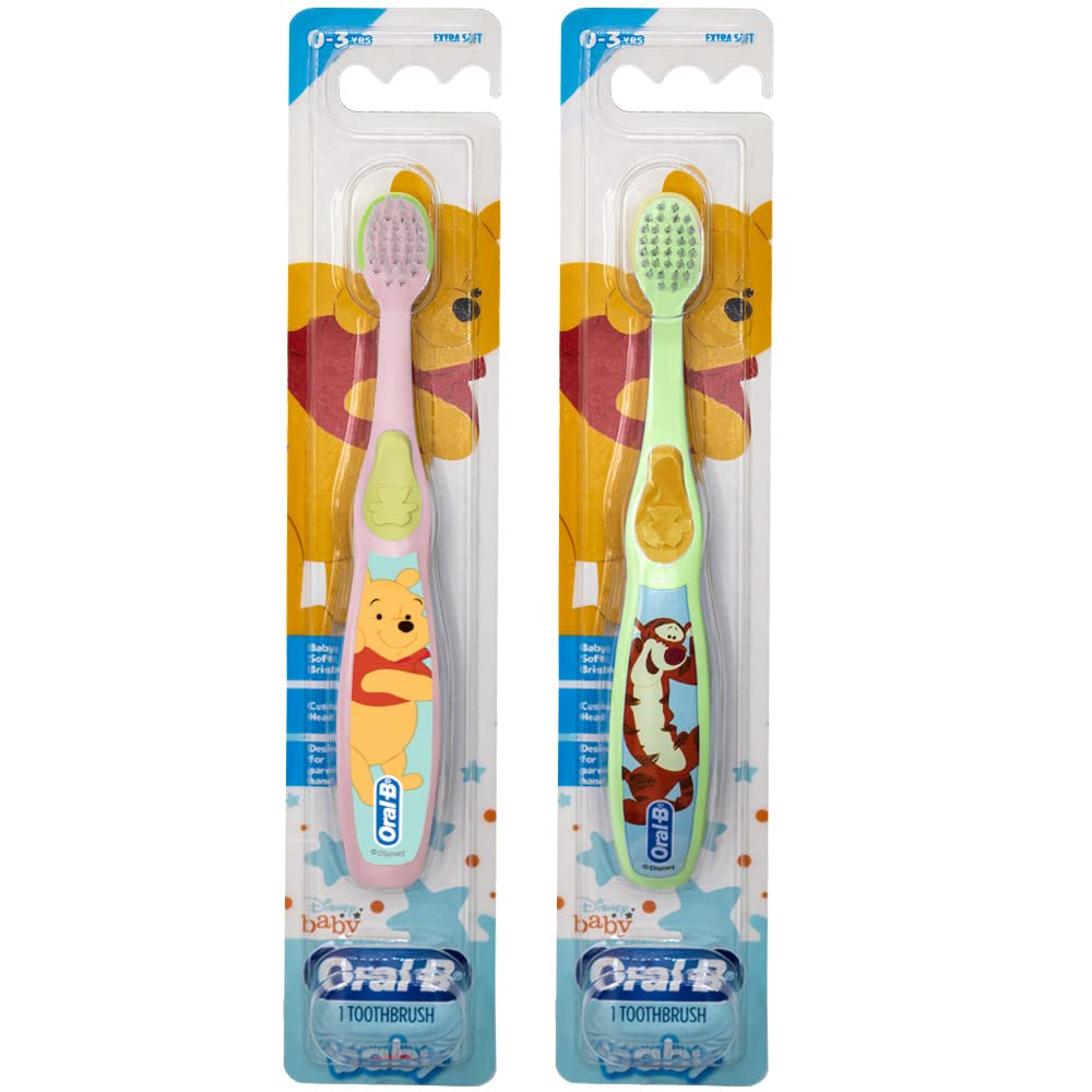 Oral-B bebé cepillo de dientes con diseño ergonómico para manos pequeñas