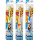 Oral-B Baby cepillo con Pooh y personajes, ideal para iniciar cepillado suave