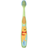 Oral-B Bebé Pooh, cabezal acolchado para protección de encías sensibles.