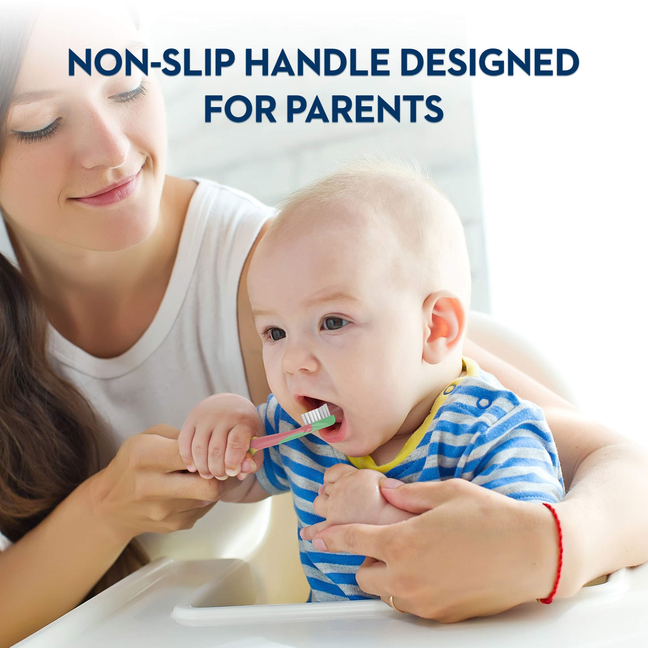 Oral-B Pooh cerdas suaves brindan limpieza suave y masajes ligeros.