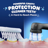 Oral-B iO Kids Spiderman, sensor de presión automático protege encías durante cepillado.