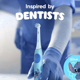 Caja de viaje incluida para llevar el cepillo Oral-B iO Kids Stitch.