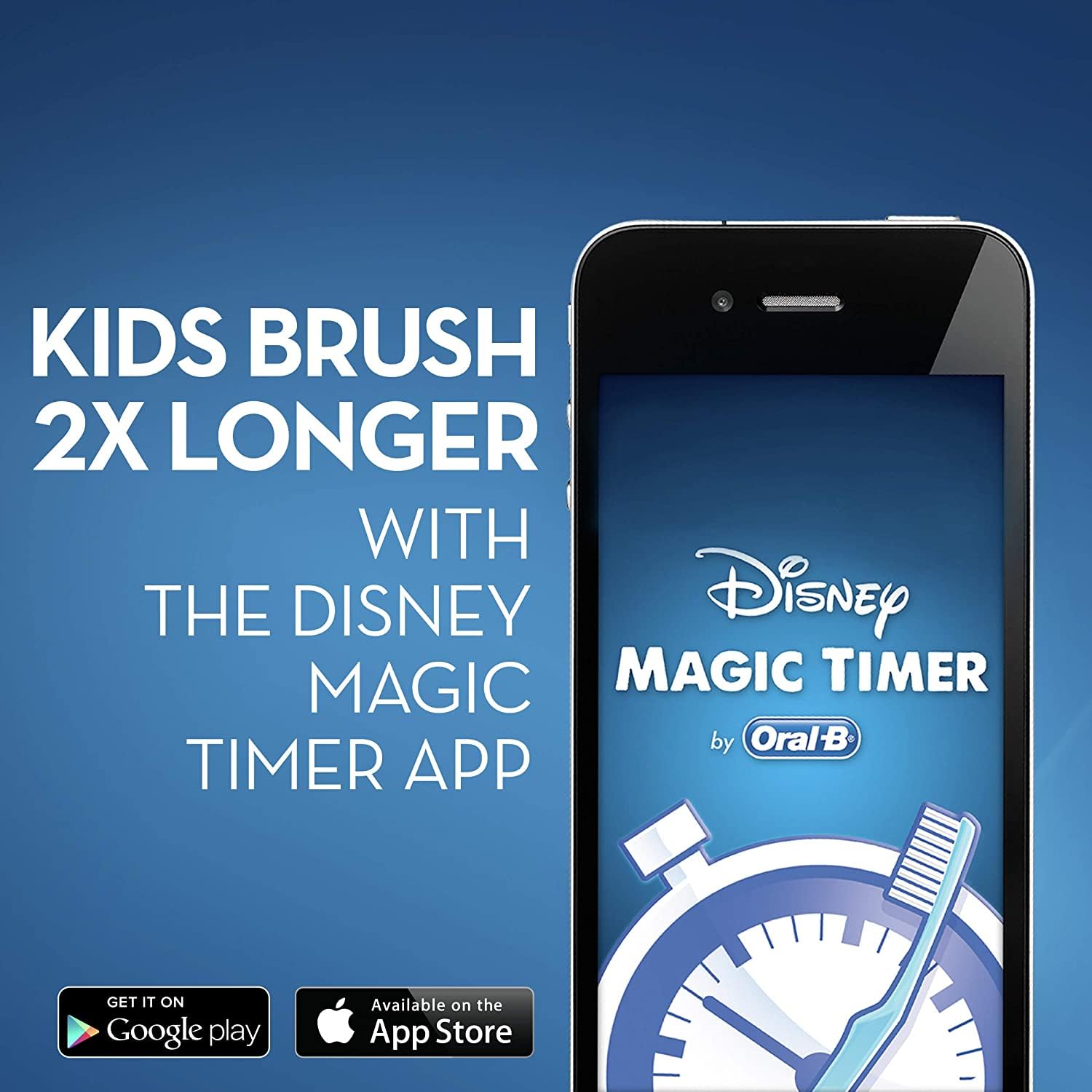 Aplicación MagicTimer de Oral-B guía cepillado para niños.