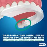 Oral-B protector bucal sin látex y BPA, seguro para la piel.