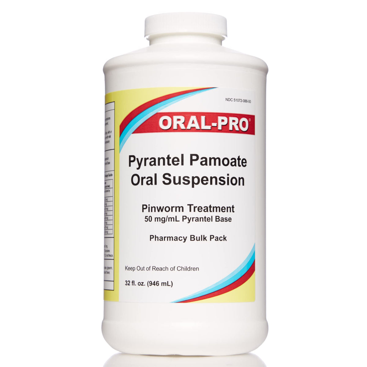 Oral-Pro pamoato de pirantel, botella 50 mg/mL para administración fácil en casa
