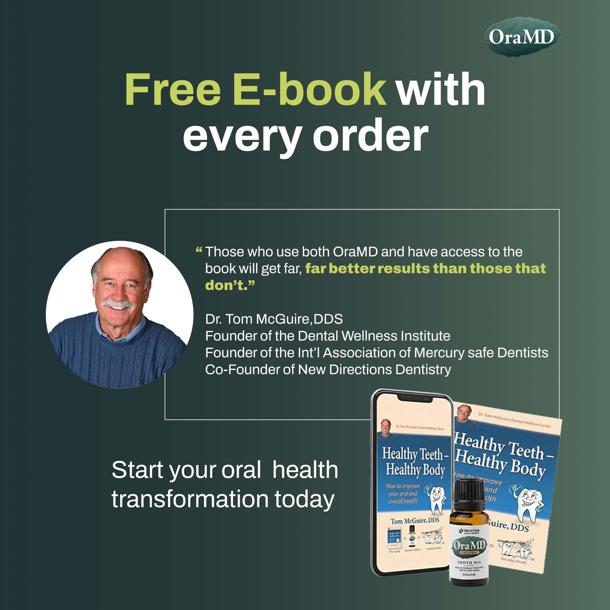 Uso diario con OraMD para higiene oral y frescura.