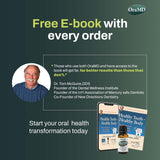 Uso diario con OraMD para higiene oral y frescura.