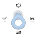 ORANDNOT tapones reduccion de ruido 33 dB para dormir mejor