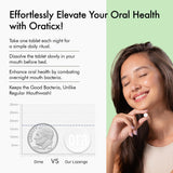 OraTicx pastillas dentales sabor menta para uso diario