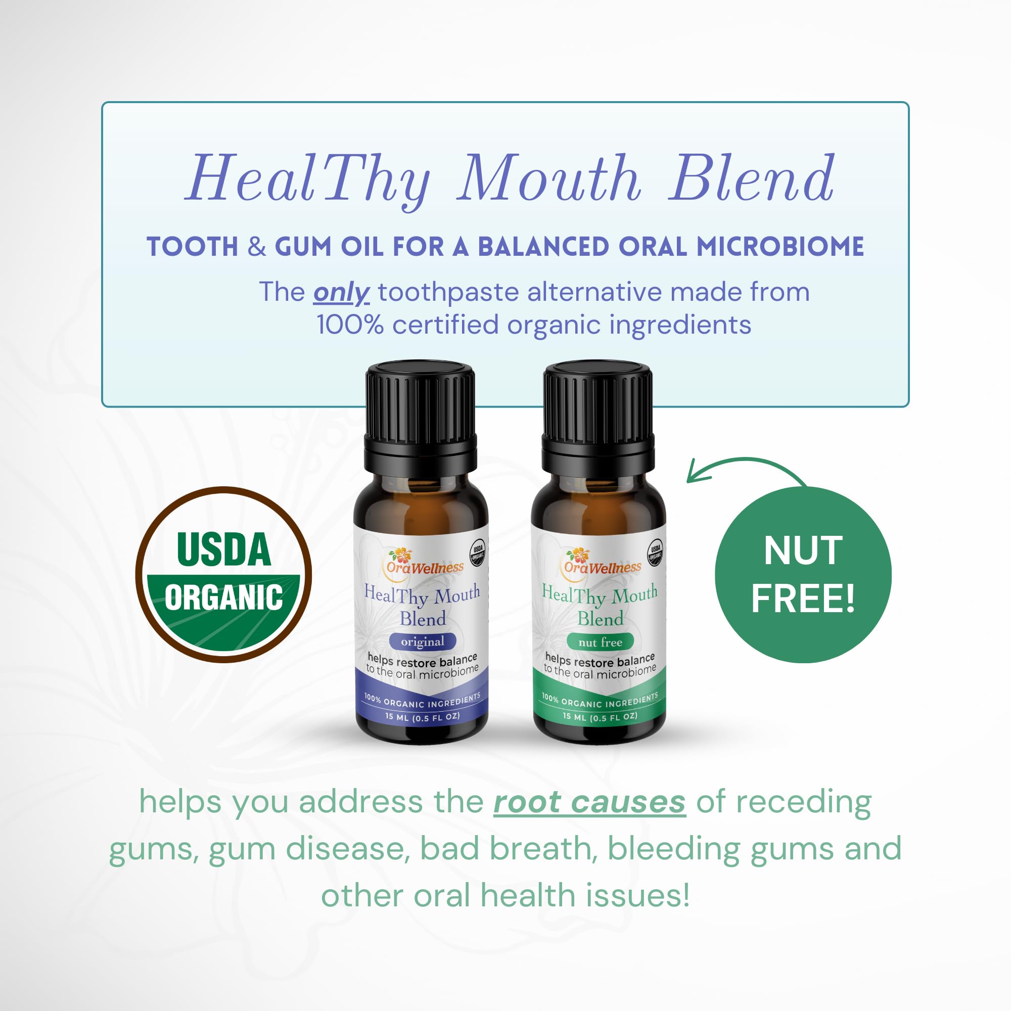 OraWellness Blend: enjuague bucal para aliento fresco