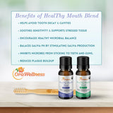 OraWellness Blend: aplicación en cepillo dental para limpieza más fresca