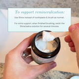 OraWellness Shine hidroxiapatita microcristal, ayuda a fortalecer esmalte de forma suave.