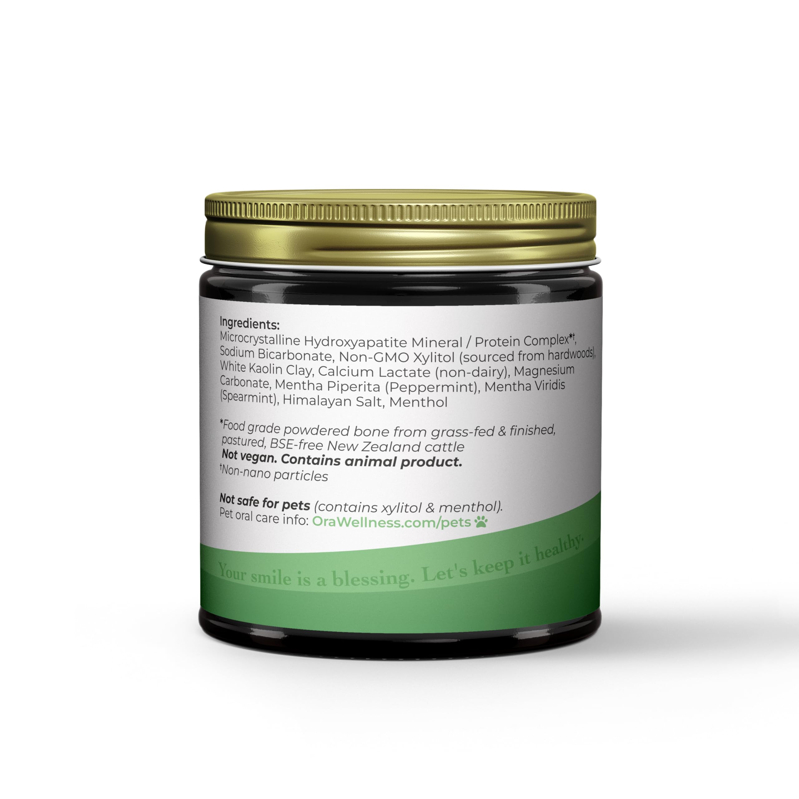 OraWellness Shine aroma a menta fresca, mejora la sensación de aliento.