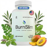 Orby BurnSlim botella frontal: apoyo diario sin estimulantes para un estilo de vida equilibrado.