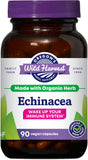 Oregon's Wild Harvest Echinacea orgánica, cápsulas en frasco para apoyo inmunitario diario