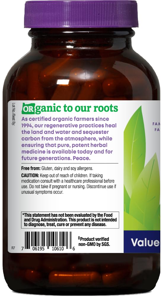Etiqueta nutricional de Oregon's Wild Harvest para confianza