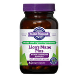Oregon's Wild Harvest Lion's Mane, botella, soporte para claridad mental diaria