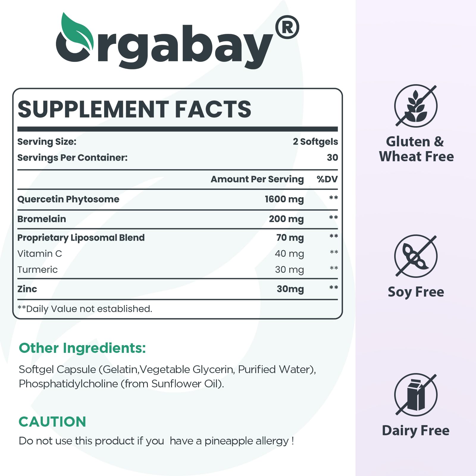 Orgabay tecnología liposomal, absorción 20x frente a formulaciones convencionales