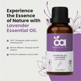 Cuentagotas de Organic Alley lavanda para difusor o cuidado suave de la piel.