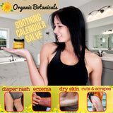 Organic Botanicals Calendula Salve para perros, alivia irritaciones cutáneas