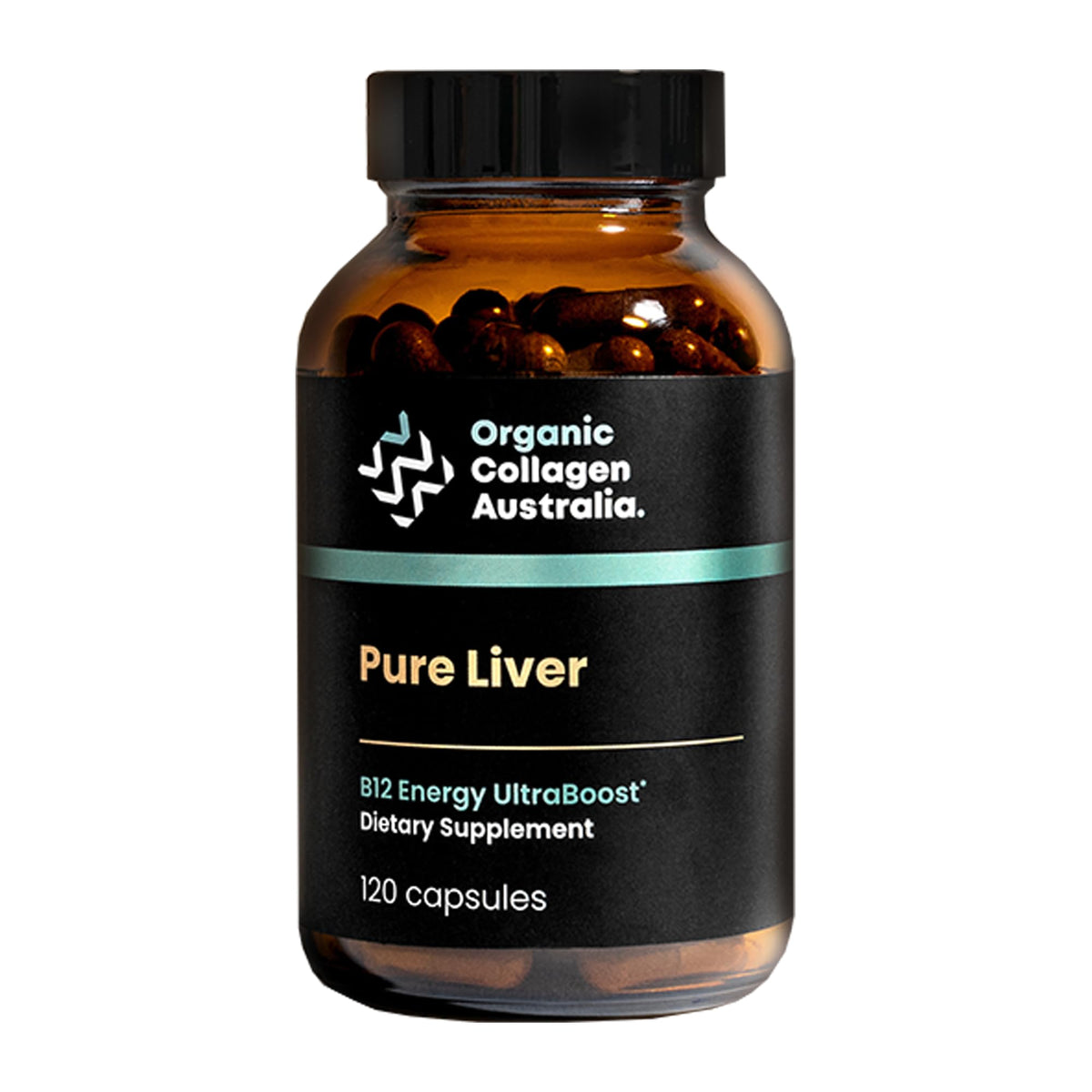Organic Collagen Australia: cápsulas de hígado puro para apoyar la energía diaria.