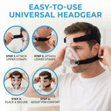 Organic Deal correa CPAP lavable y duradera: fácil de limpiar y reutilizable.