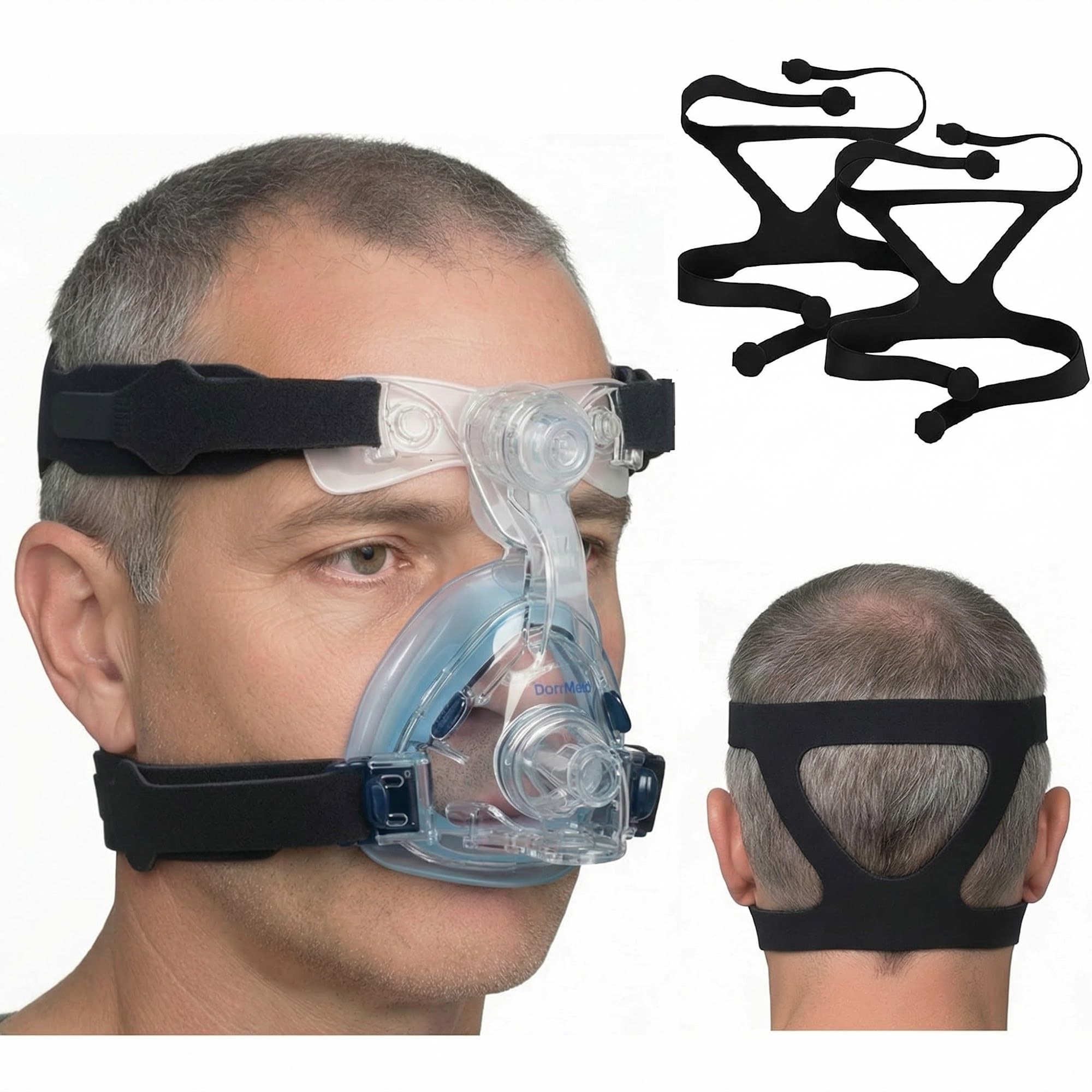 Organic Deal correa universal 4puntos para CPAP: ajuste estable durante la noche.