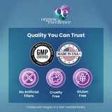 Organic Excellence absorción avanzada para biotina y ácido hialurónico
